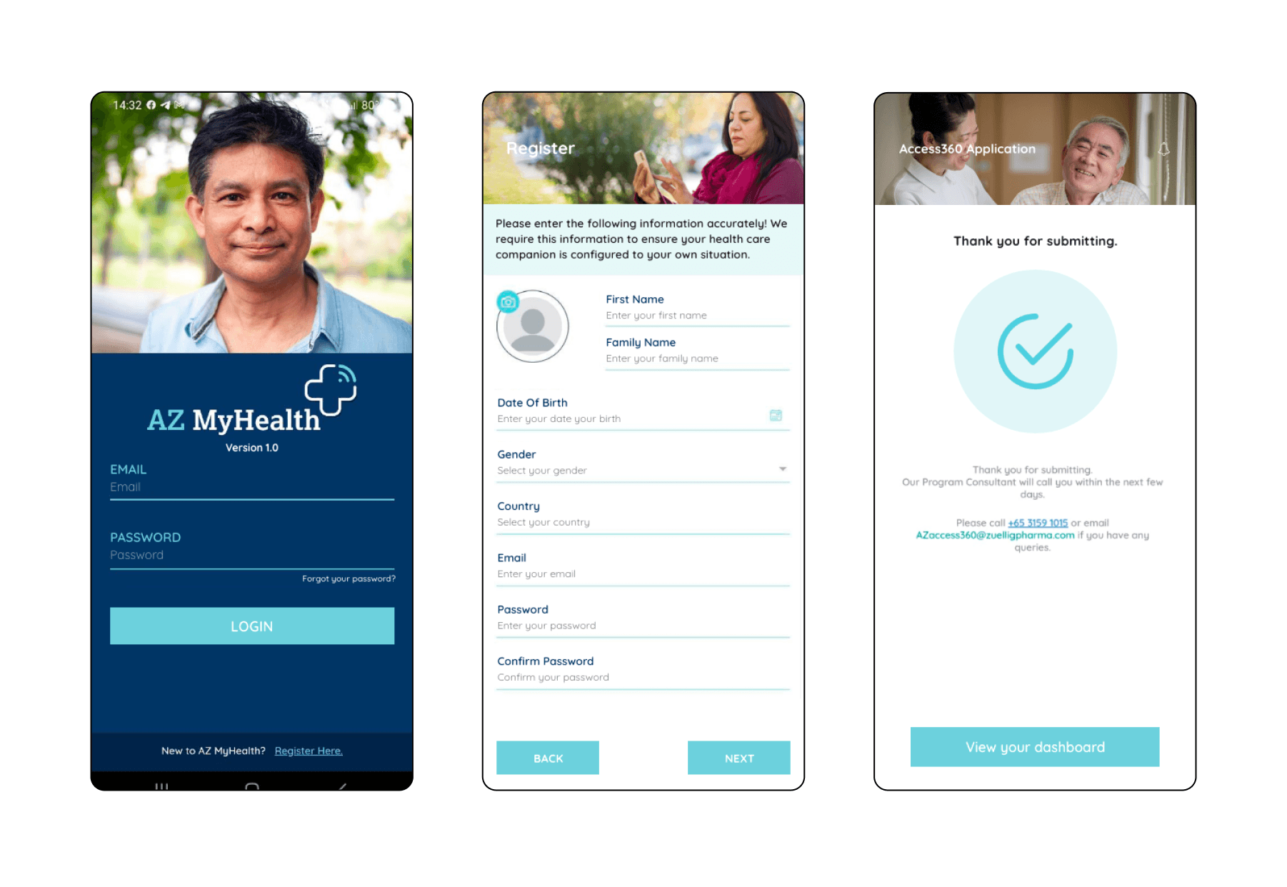 astrazeneca app portfolio