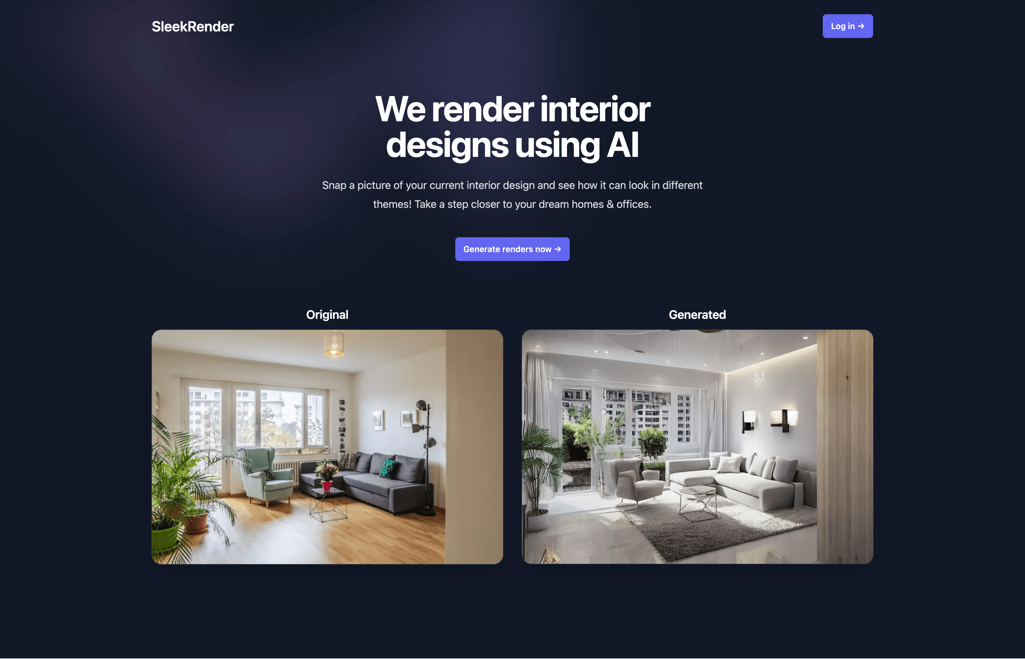 sleekrender portfolio