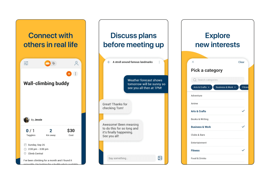 taggle app portfolio