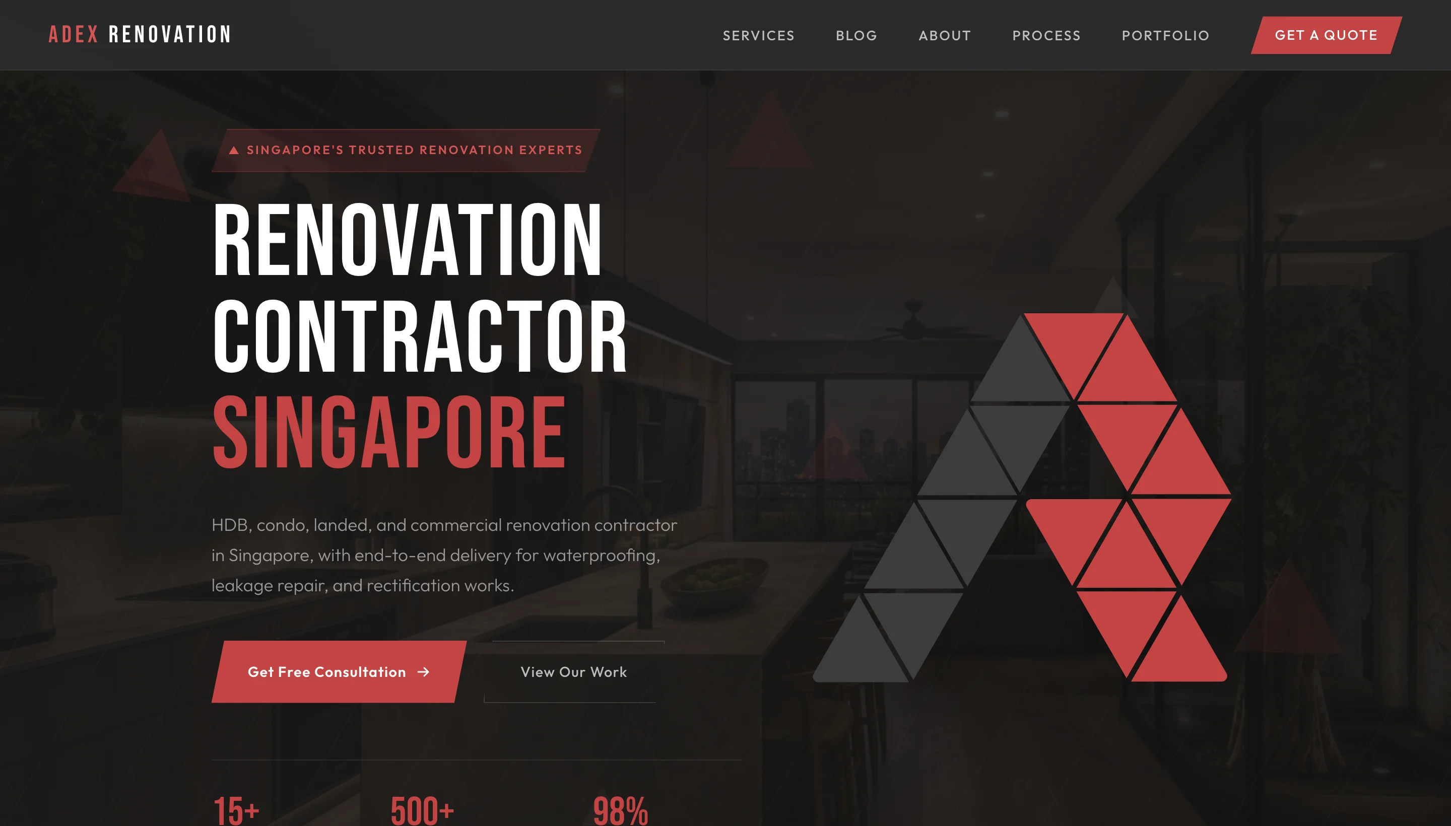 Custom website development Singapore example from SleekDigital portfolio