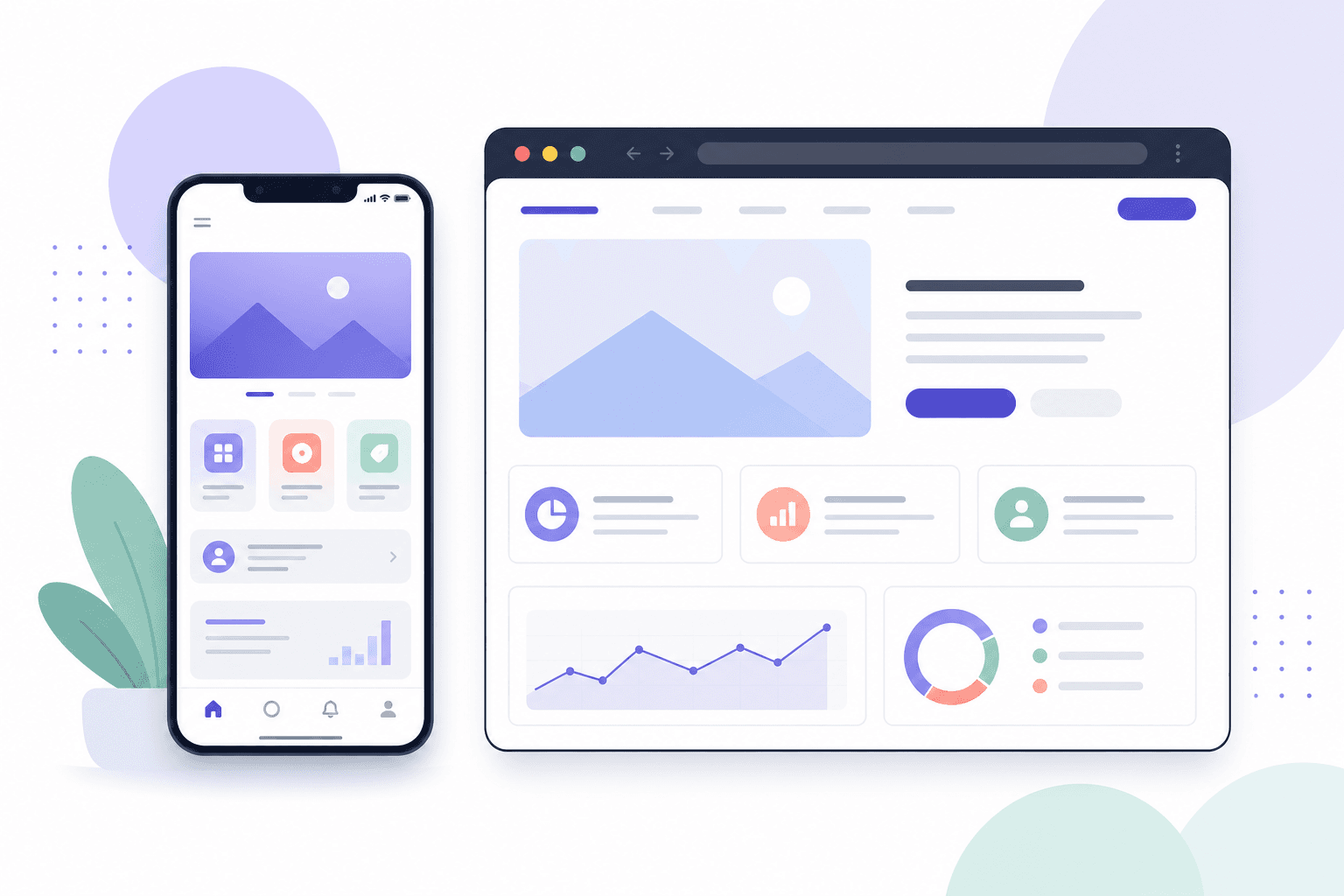 AI chatbot experiences across web and mobile touchpoints
