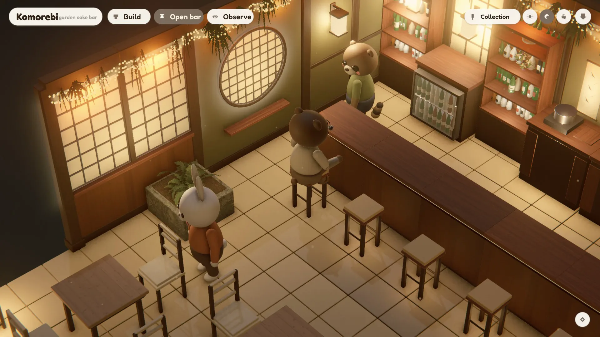 Komorebi: Garden Sake Bar: Regulars