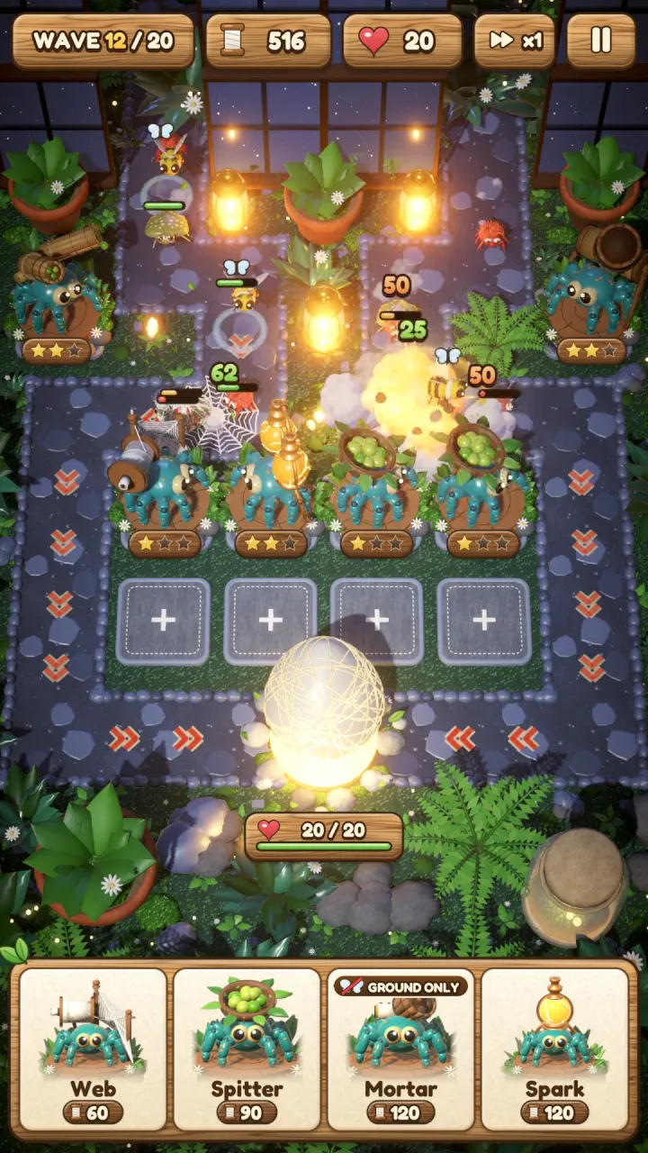 Spider Defense: Greenhouse