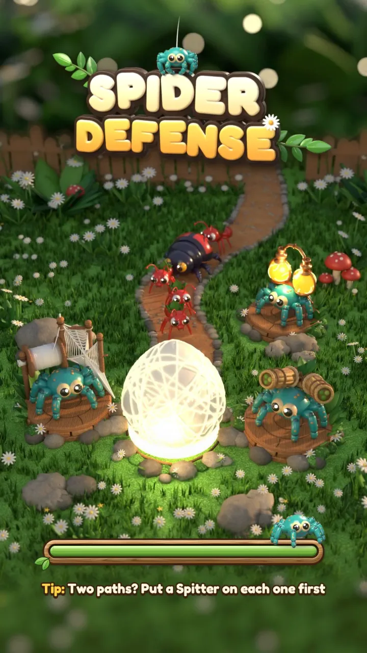 Spider Defense: Loading