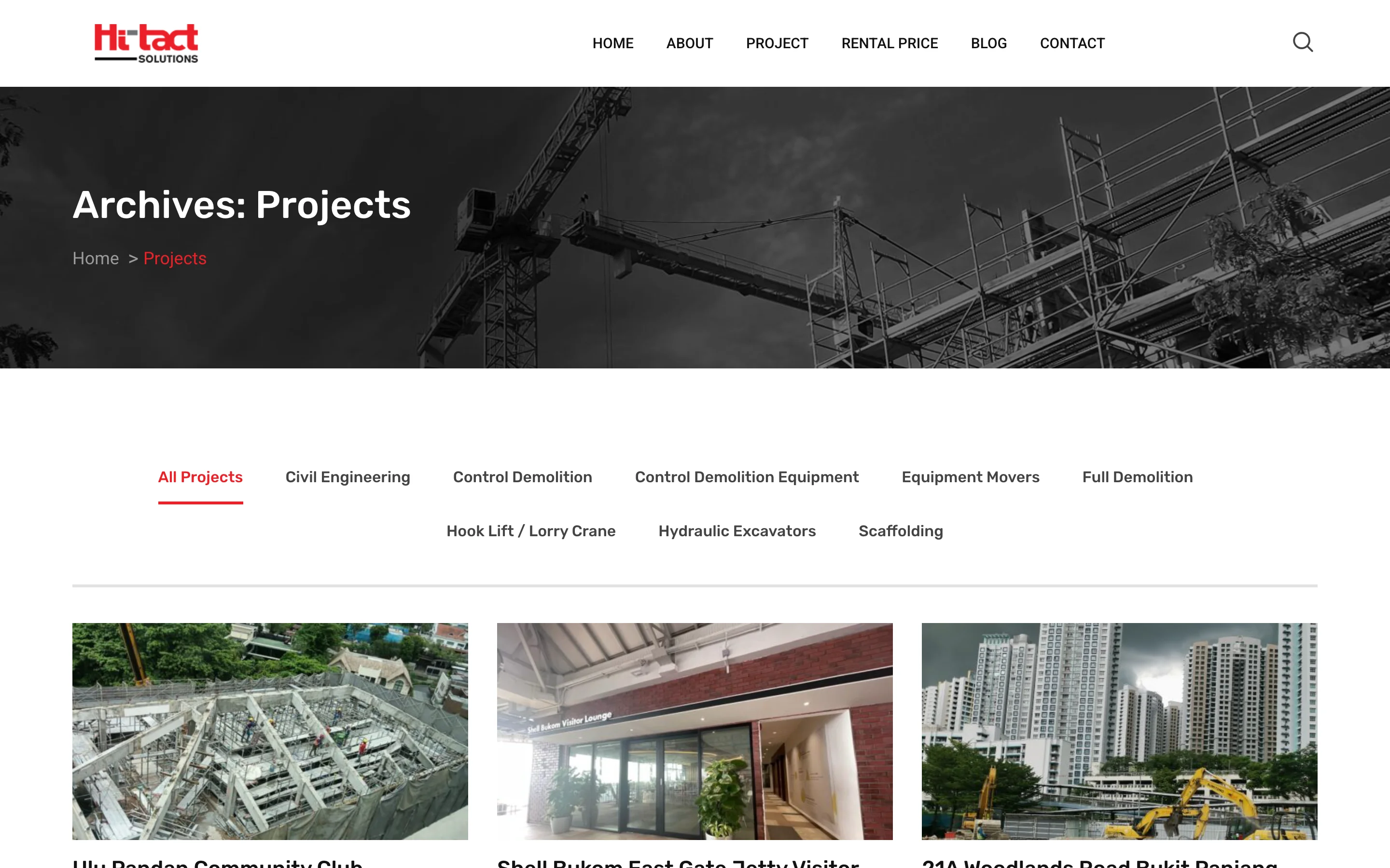 HITRENT: Projects