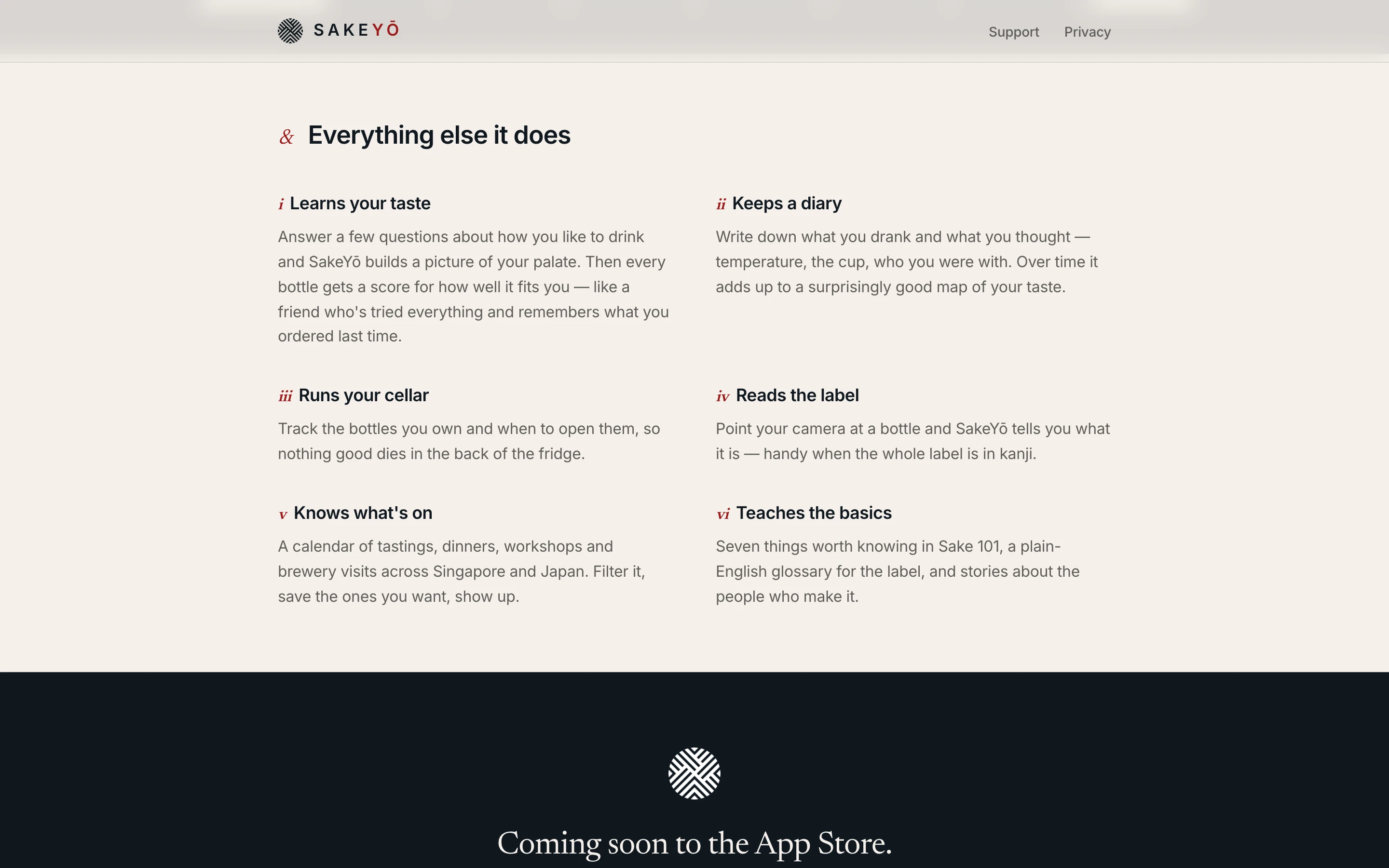 Features